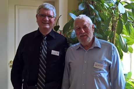 Robert Schlögl  und Graham Hutchings