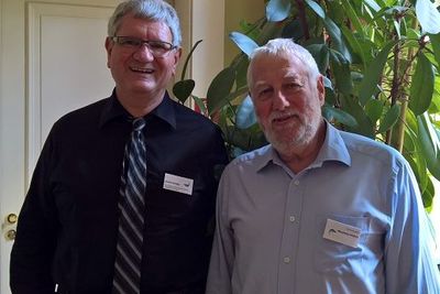 Robert Schlögl  und Graham Hutchings